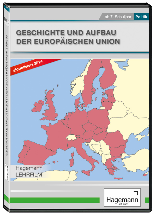 DVD-Lehrfilm Geschichte Und Aufbau Der Europäischen Union | Hagemann