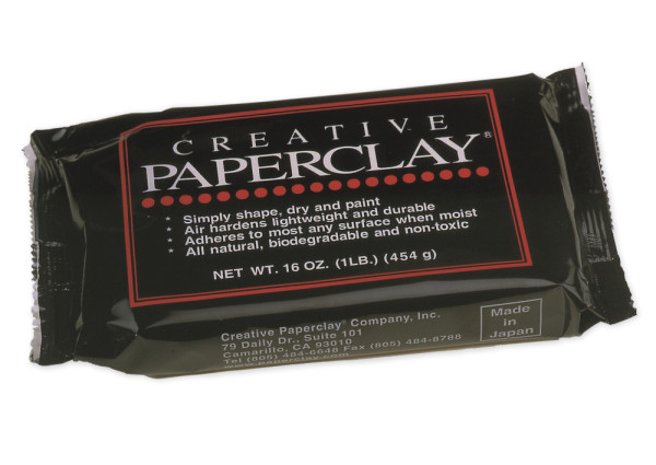 Paperclay Modelliermasse, 450 g, weiß